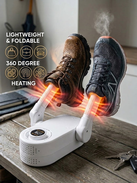 Gearnodes Electric Shoe Dryer & Warmer | Odor Eliminator with Rapid Drying Technology