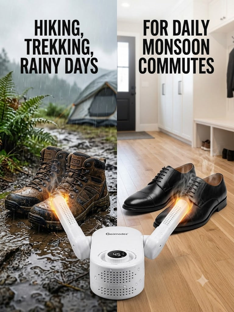 Gearnodes Electric Shoe Dryer & Warmer | Odor Eliminator with Rapid Drying Technology