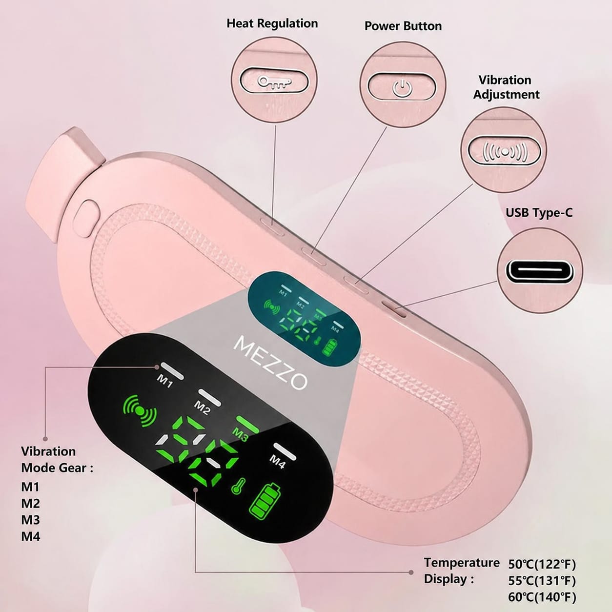 Smart Period Pain Relief Massager