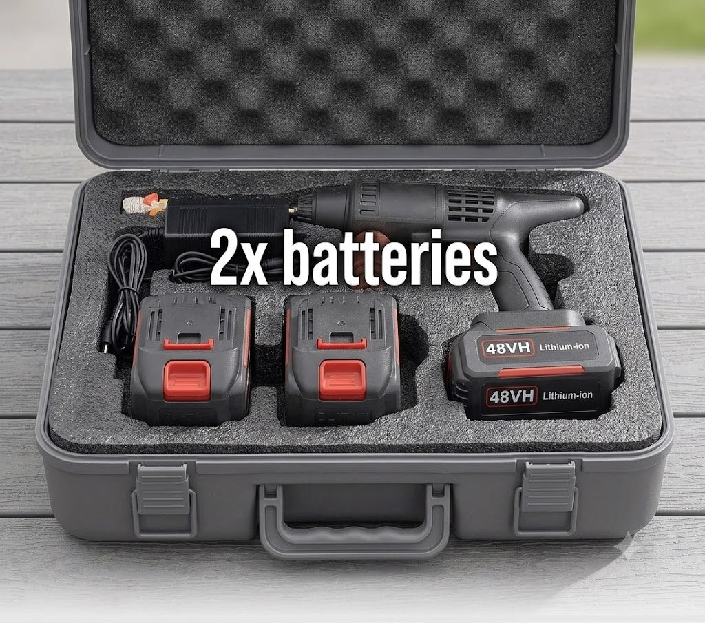 Gearnods 48VH Cordless High Pressure Washer Gun Kit – Portable Electric Car Wash Spray Washer with Dual Lithium Batteries & Storage Case  Option 2 (Short & Punchy):  Gearnods Portable Cordless Pressure Washer - 48VH Battery Powered Car Washing Kit