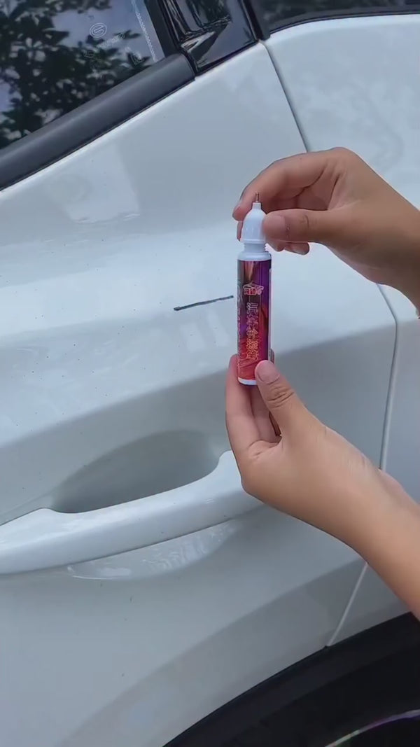 Gearnodes Car Scratch Remover Touch Up Paint Pen - Pack of 2, 2 in 1 Automotive Car Paint for Deep Scratches.